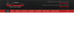 Desktop Screenshot of denttherapist.com